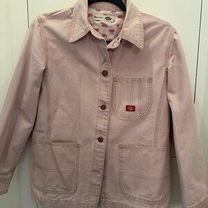 Madewell x Dickies Pink Jean Jacket